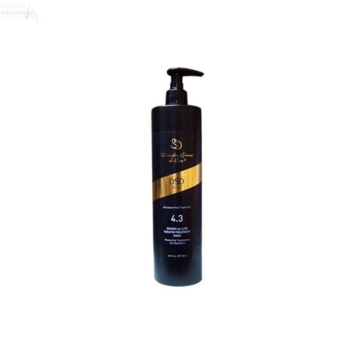 DSD De Luxe 4.3L – Maska Keratin 500 ml do regeneracji włosów