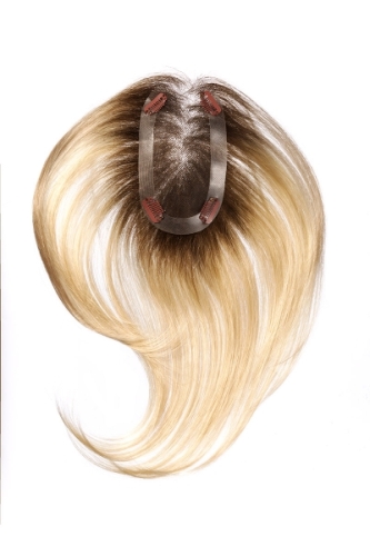 Topper na przedziałek włosy syntetyczne 30 cm – montaż w 30 minut