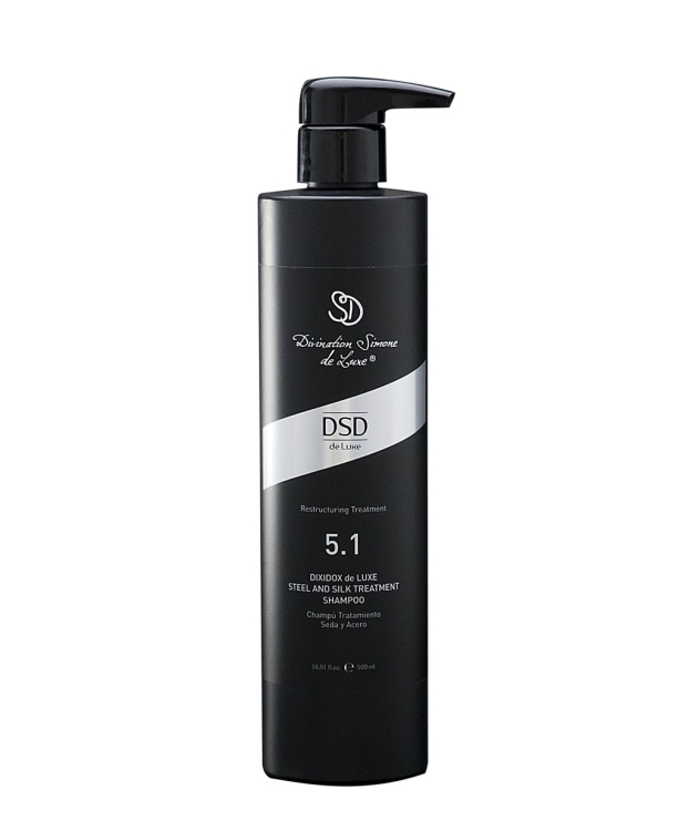 DSD De Luxe 5.1L Szampon z Żelazem i Jedwabiem 500 ml – regeneracja włosów