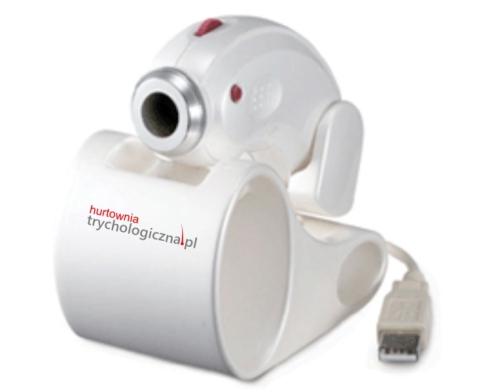 Mikrokamera trychologiczna Tricho-Cam UV do analizy skóry głowy i włosów