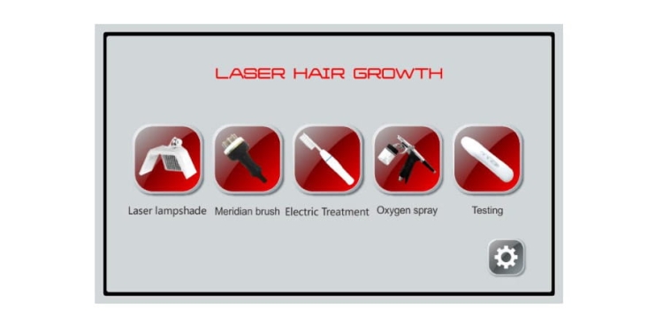 Panel trychokombajnu wielofunkcyjnego