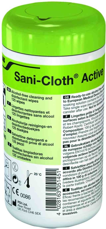 Chusteczki do dezynfekcji kamery trychologicznej bezalkoholowe