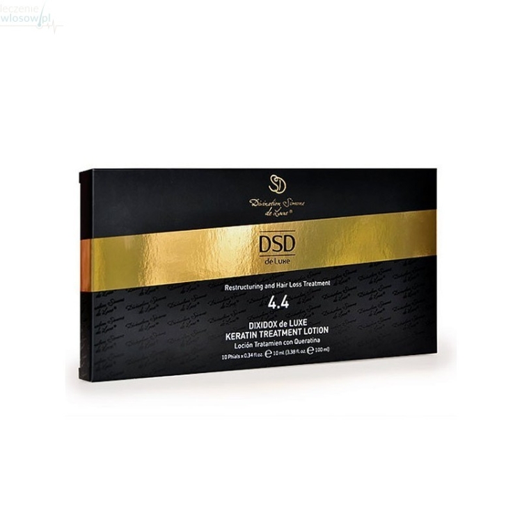 DSD De Luxe 4.4 Lotion Keratin – wzmacniający lotion z kofeiną i keratyną